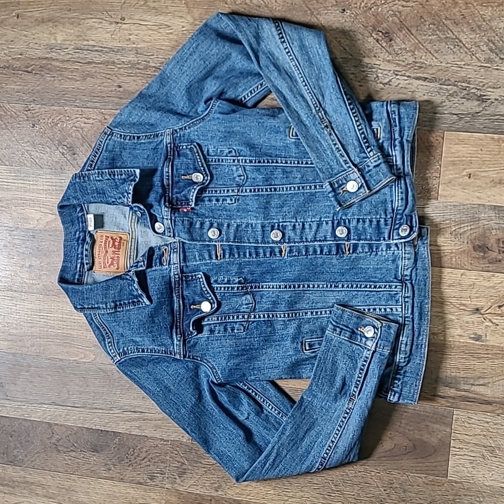 Levi Strauss kid's Denim Jacket Size Large